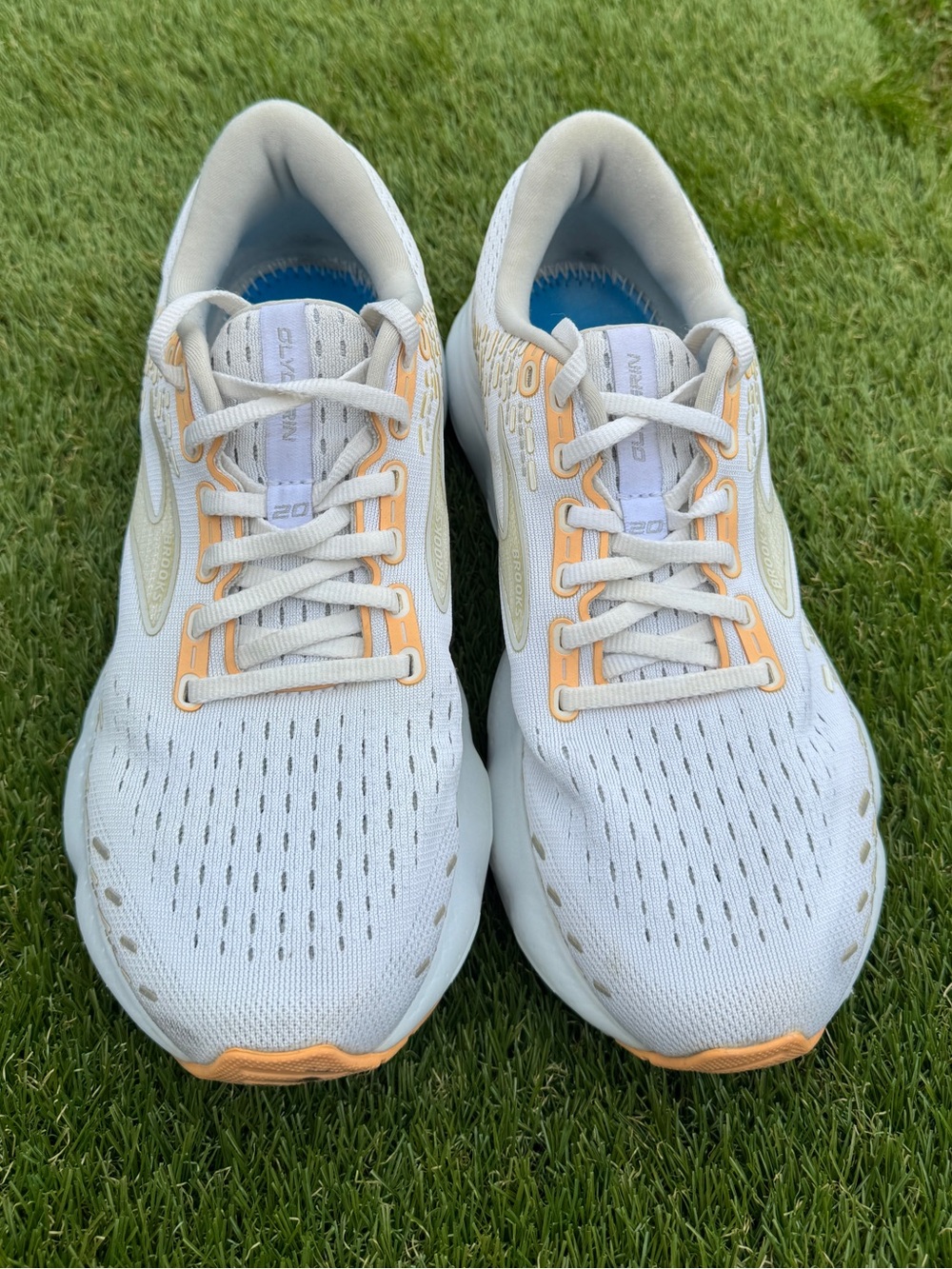 Brooks Wmns Glycerin 20 'White Peach' 9.5 #sneakers #running - Picture 3 of 6